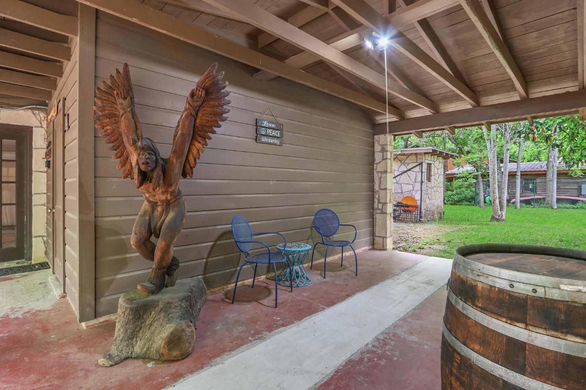 Villa Rock House On Cypress Creek Wimberley Exterior foto