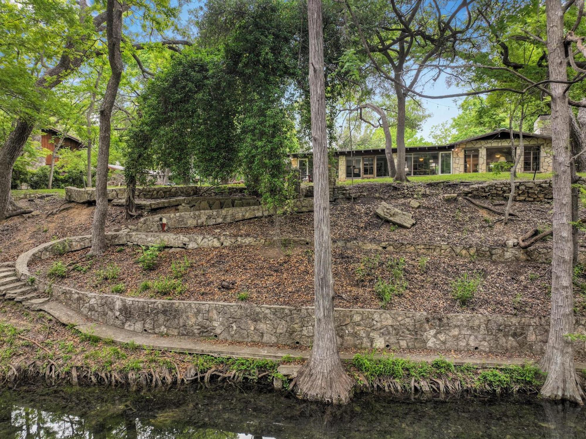 Villa Rock House On Cypress Creek Wimberley Exterior foto